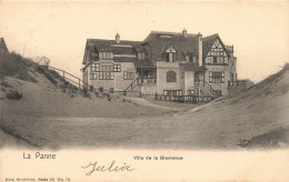 BELGIQUE - La Panne - Villa De La Bienvenue - Carte Postale Ancienne - De Panne