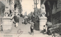 BELGIQUE - Blankenberge - Escalier Des Boulangers - Animé - Carte Postale Ancienne - Blankenberge