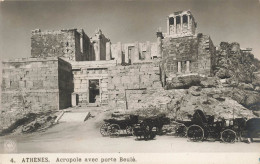 GRECE - Athènes - Acropole Avec Porte Beulé - Carte Postale Ancienne - Griechenland