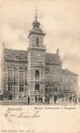 BELGIQUE - Bruxelles - Maison Communale à Cureghem - Animé - Carte Postale Ancienne - Otros & Sin Clasificación