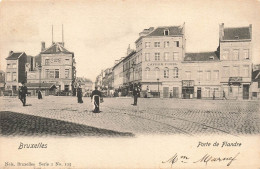 BELGIQUE - Bruxelles - Porte De Flandre - Animé - Carte Postale Ancienne - Other & Unclassified