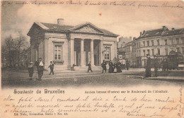 BELGIQUE - Bruxelles - Ancien Bureau D'octroi Sur Le Boulevard De L'Abattoir - Animé - Carte Postale Ancienne - Otros & Sin Clasificación