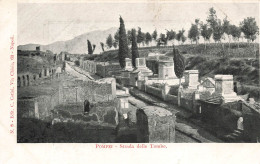 ITALIE - Pompei - Strada Delle Tombe - Carte Postale Ancienne - Pompei