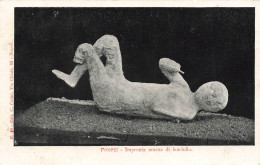 ITALIE - Pompei - Impronta Umana Di Fanciullo - Carte Postale Ancienne - Pompei