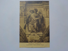 VATICANO    Cappella Sistina   Michelangiolio   " Il Profeta   Isaia" - Vatican