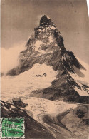 SUISSE - Valais - Zermatt Matterhorn - Montagne - Chalet - Carte Postale Ancienne - Zermatt