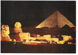 SOUND AND LIGHT OF THE PYRAMIDS OF GIZA.-  GIZA.- ( EGIPTO ) - Gizeh