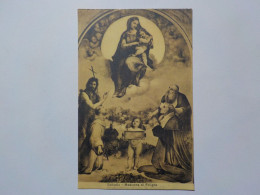 VATICANO     Raffaello Sanzio    " Madonna Di Foligno" - Vaticano