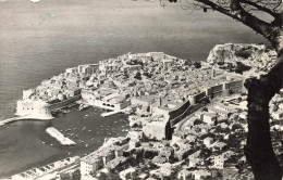 CROATIE - Dubrovnik - Vue Générale De La Ville - Océan - Carte Postale Ancienne - Kroatien