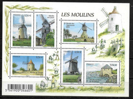 FRANCE   Feuillet N° 4485/90  * *  ( Cote 11e ) Moulins - Mühlen