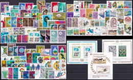 UNO GENF 1969-1985 Mi-Nr. 1 - 136 Sammlung Komplette Jahrgänge / Complete Year Sets ** MNH - Collections, Lots & Séries