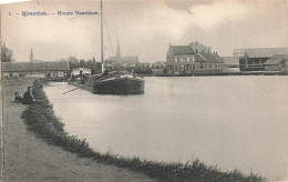 BELGIQUE - Hérenthals - Groote Vaartkom - Pêcheurs - Bateaux De Pêche - Carte Postale Ancienne - Herentals