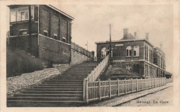 BELGIQUE - Herstal - La Gare - Carte Postale Ancienne - Herstal