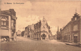 BELGIQUE - Herve - Le Rond Point - Solo - Rues Désertes - Carte Postale Ancienne - Herve