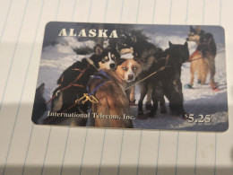 UNITED STATES-ALASKA-(USA-ASK-17)-MATES-(4)-(5.25)-(?)-tirage-1.500-good - [2] Tarjetas Con Chip