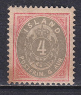 Timbre Neuf* D'Islande De 1900 N°21 MH - Unused Stamps