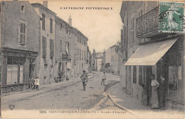 CPA 63 SAINT GERMAIN LEMBRON / ROUTE D'ISSOIRE - Andere & Zonder Classificatie