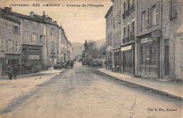 CPA 63 AMBERT / AVENUE DE L'HOSPICE - Ambert