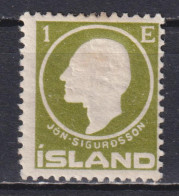 Timbre Neuf* D'Islande De 1911 N°62 MH - Ongebruikt