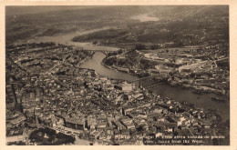 PORTUGAL - Porto - Vue Aérienne Sur La Ville Prise Depuis L'Ouest - Carte Postale Ancienne - Porto