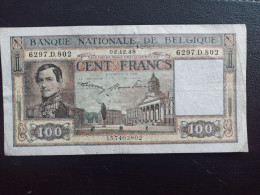 Billet Belgique 100 Francs 02/12/1948 - Andere & Zonder Classificatie