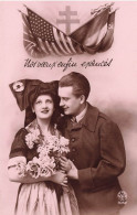 COUPLES - Nos Vœux Enfin Exaucés - Carte Postale Ancienne - Couples