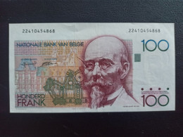 Billet Belgique 100 Francs 1977 - Andere & Zonder Classificatie