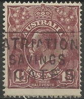 AUSTRALIA..1919..Michel # 32 XA B...used. - Used Stamps