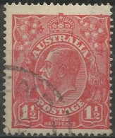 AUSTRALIA..1922..Michel # 32 XA C...used. - Usados