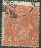 AUSTRALIA..1920..Michel # 34 XA...used. - Used Stamps