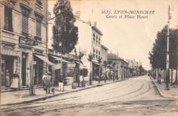 CPA 69 LYON MONTCHAT / COURS ET PLACE HENRI - Autres & Non Classés