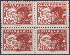 Austria 1930 Sc C18 Österreich Mi 474 Air Post Block MNH** - Neufs