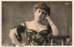 FANTAISIE - Femme - Mlle Lelière - Gaité - Editeurs D'Art Paris - Colorisé - Carte Postale Ancienne - Femmes