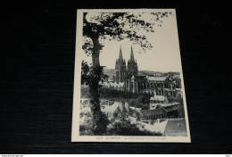 A10078             QUIMPER, LA CATHEDRALE VUE DU FRUGY - Quimper