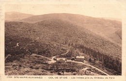 FRANCE - Sainte-Marie-aux-Mines - Col De Saint-Dié - Les Hôtels Pris Du Château De Faîte - Carte Postale Ancienne - Sainte-Marie-aux-Mines