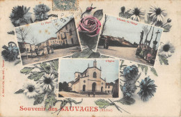 CPA 69 SOUVENIR DES SAUVAGES - Autres & Non Classés