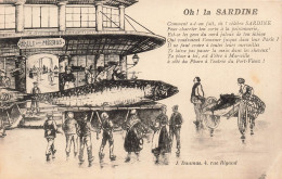 CONTES - FABLES - LÉGENDES - La Sardine - Daumas - Carte Postale Ancienne - Contes, Fables & Légendes