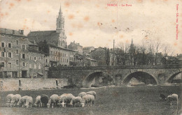 FRANCE - Tence - Le Pont - Troupeau De Moutons - Carte Postale Ancienne - Andere & Zonder Classificatie