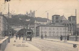 CPA 69 LYON / PONT TILSIT ET FOURVIERE - Other & Unclassified