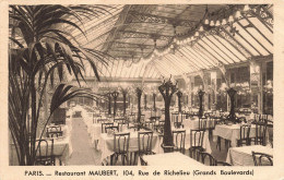 FRANCE - Paris - Restaurant Maubert - Rue De Richelieu - Grands Boulevards - Carte Postale Ancienne - Pubs, Hotels, Restaurants