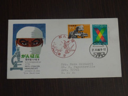 Japan 1966 Anti Cancer Movement FDC VF - FDC