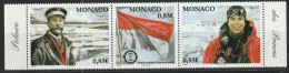 Monaco International Year Of The Arctic Polar Expedition Set MNH - Année Polaire Internationale