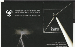 Aland International Year Of The Arctic Polar Expedition Set MNH - Année Polaire Internationale