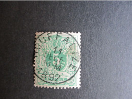 Nr 45 - Liggende Leeuw - Centrale Stempel Houffalize - 1869-1888 Lion Couché (Liegender Löwe)