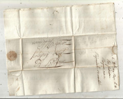 Lettre, Préphilatélie, Précurseurs XIX E Siècle, 1819, 31 VIC FEZANSAC à Bordeaux, 2 Scans - 1801-1848: Vorläufer XIX