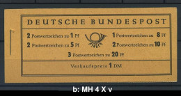 BRD MH 4 X W Postfrisch! Bitte Auswaehlen! #M432b - 1951-1970