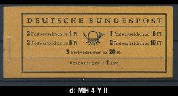 BRD MH 4 Y II Postfrisch! Bitte Auswaehlen! #M432d - 1951-1970