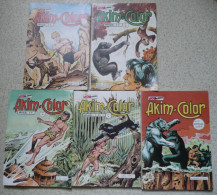 AKIM COLOR N°63-79-81-83-85 - Lots De Plusieurs BD