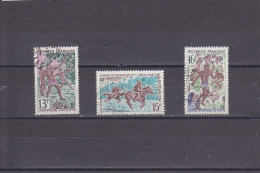 FRENCH POLYNESIA - POLYNESIE FRAN. - O / FINE CANCELLED - 1967 - JULY FESTIVITIES -   Yv. 48/50 - Mi. 69/71 - Used Stamps