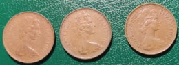 GRAN BRETAGNA  1971-75-79   TWO PENCE - 2 Pence & 2 New Pence